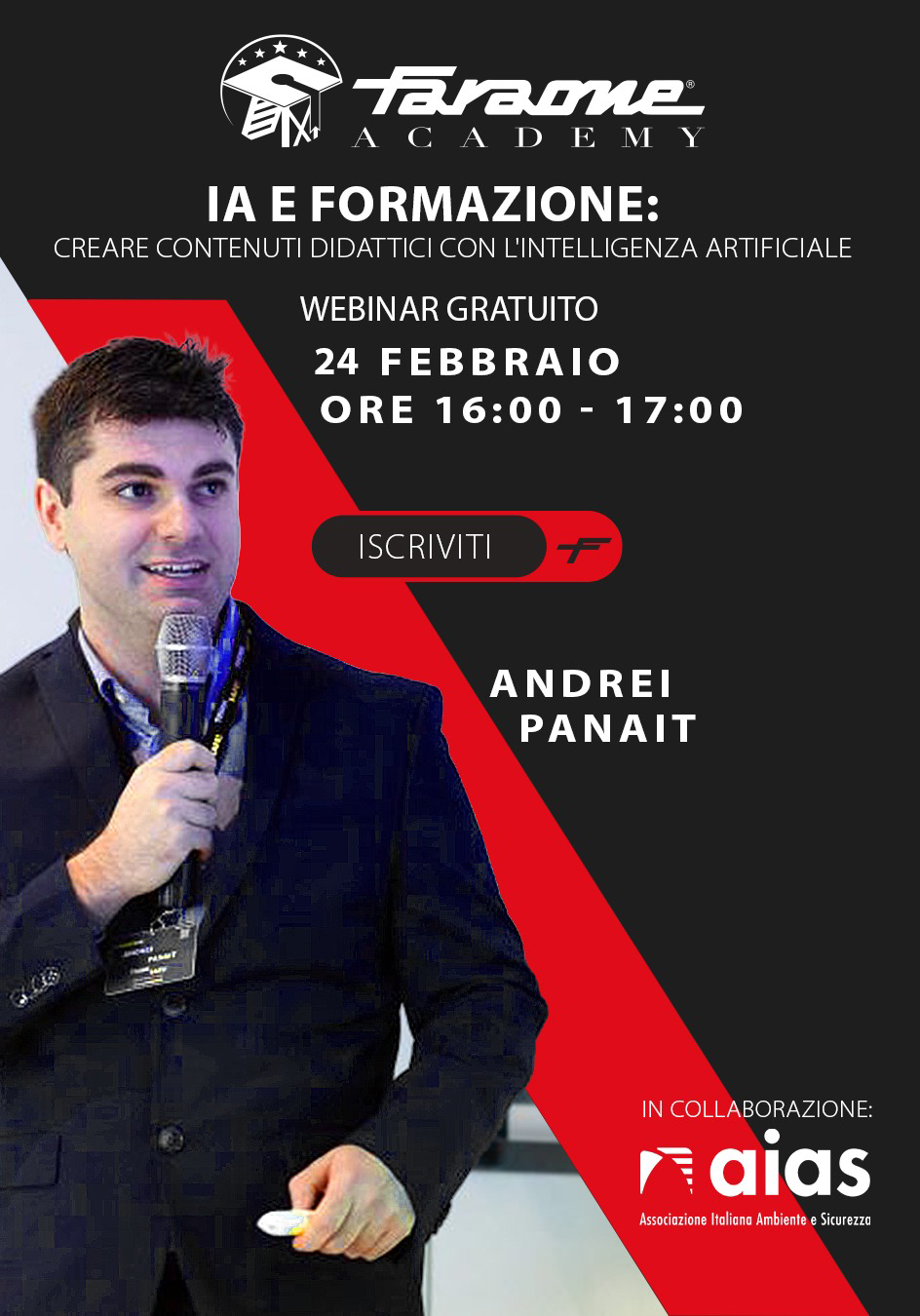 Webinar Gratuito – IA e formazione: come l’intelligenza artificiale aiuta nella creazione dei contenuti