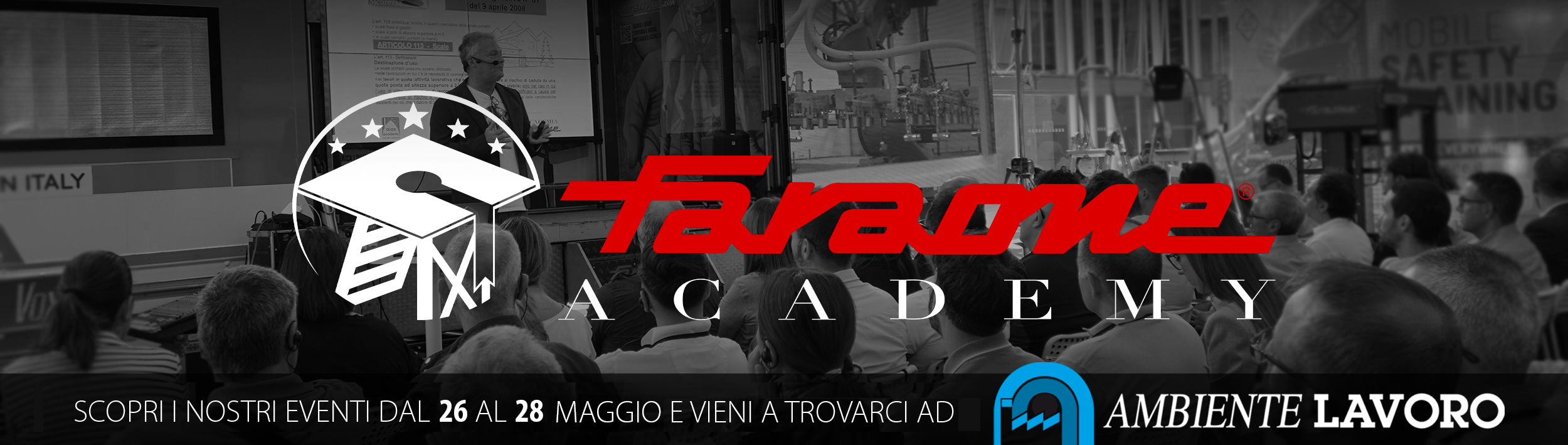 Faraone Academy e Faraone Industrie protagoniste ad Ambiente Lavoro 2026